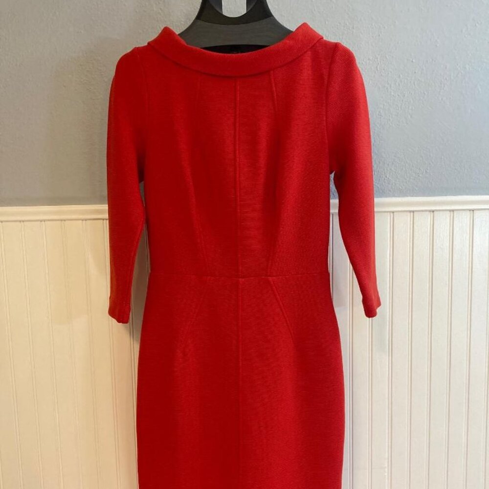 Vibrant Red Boden-brand dress - Size 4R US/8R UK
